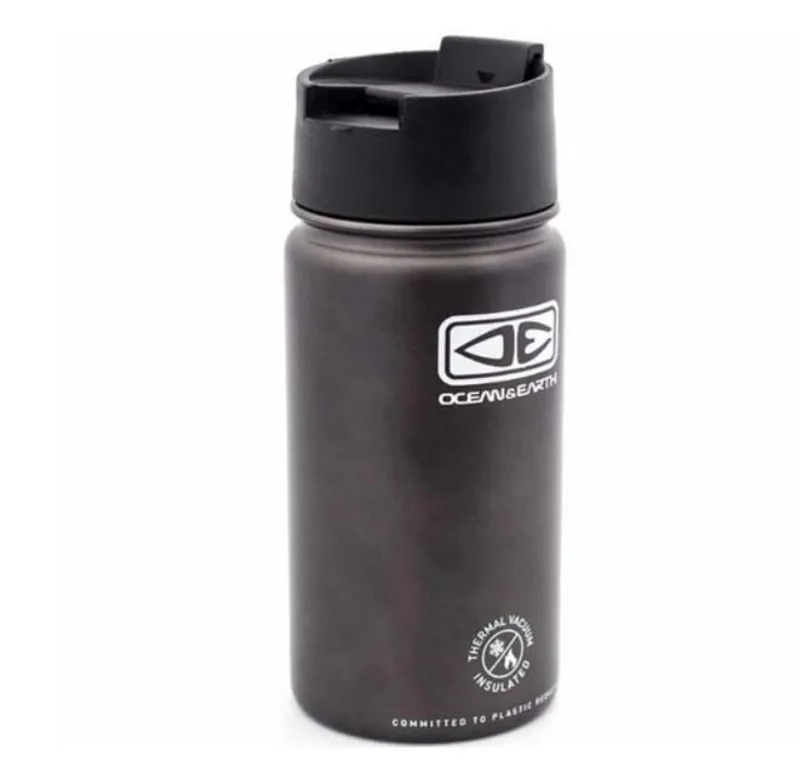 Ocean and Earth Insulated Flip Lid Coffee Mug Black-1